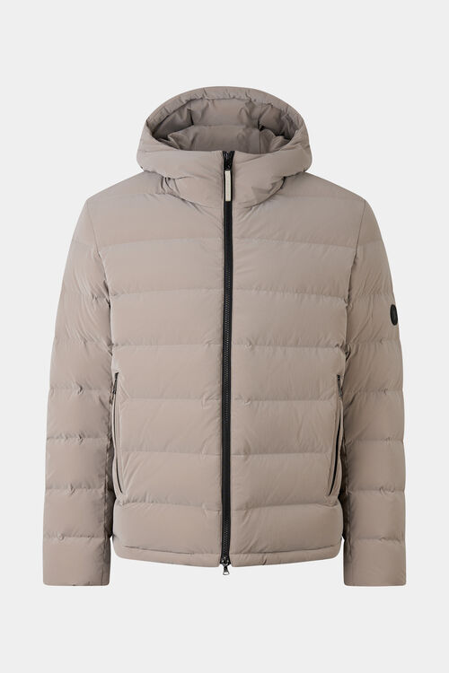 Hugh down jacket Taupe