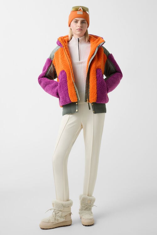 Skijacke Kora Orange/Violett Skijacke Kora Orange/Violett