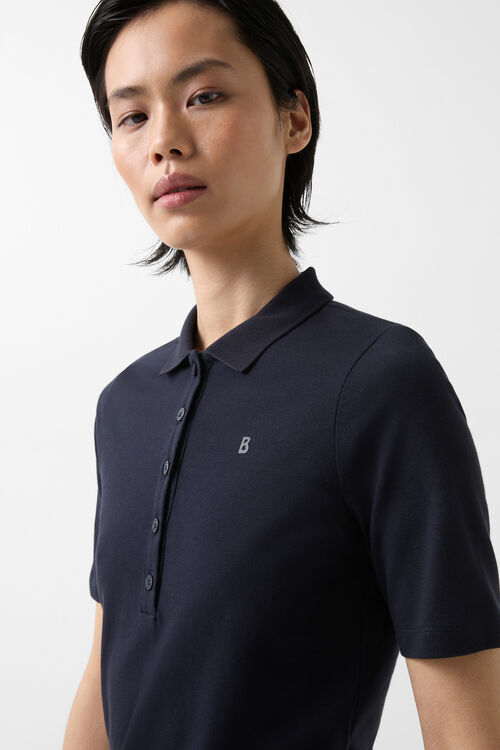 Polo-Shirt Malika Navy-Blau