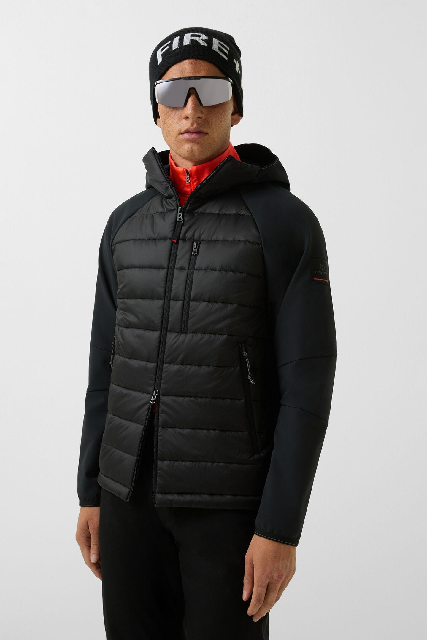Veste matelassée Softshell Anian Noir
