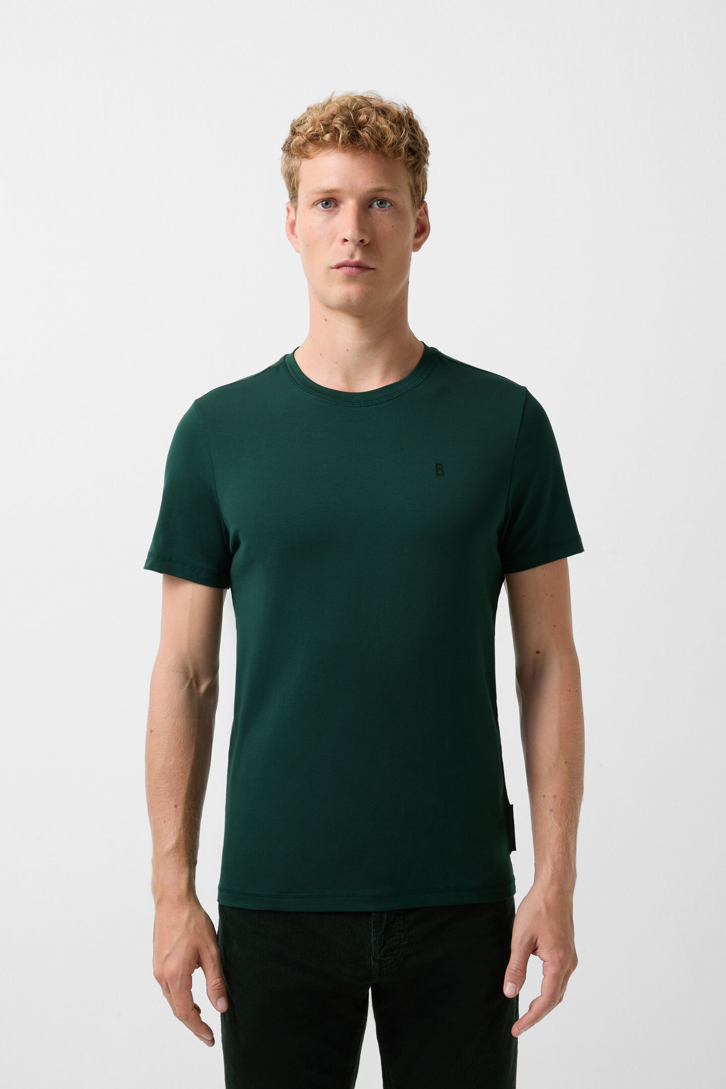 T-shirt Roc Donkergroen