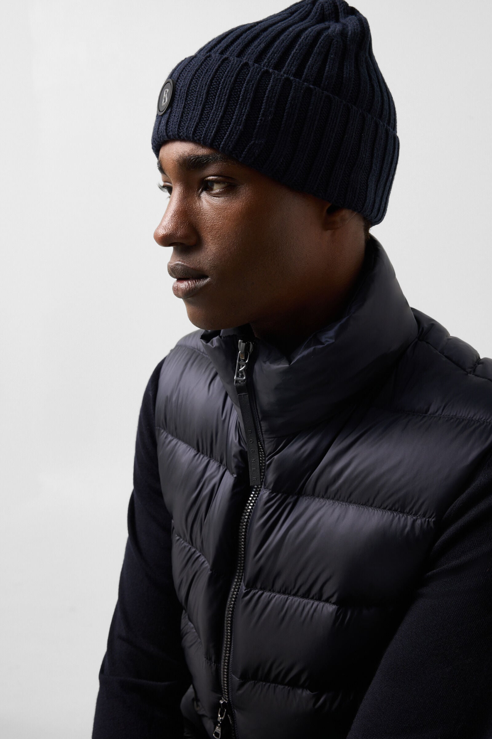 Holger Down Vest Navy