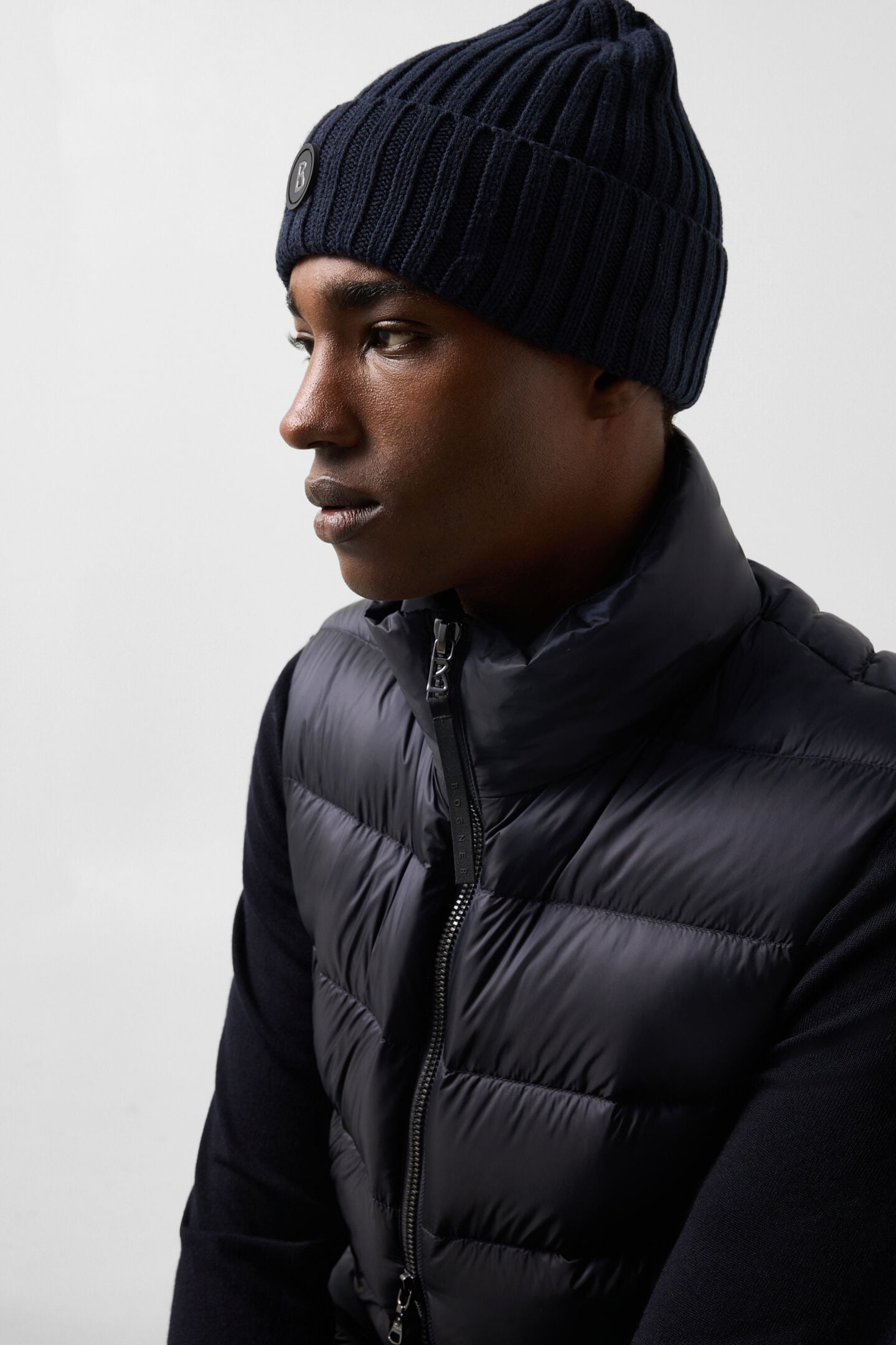 Holger Down Vest Navy