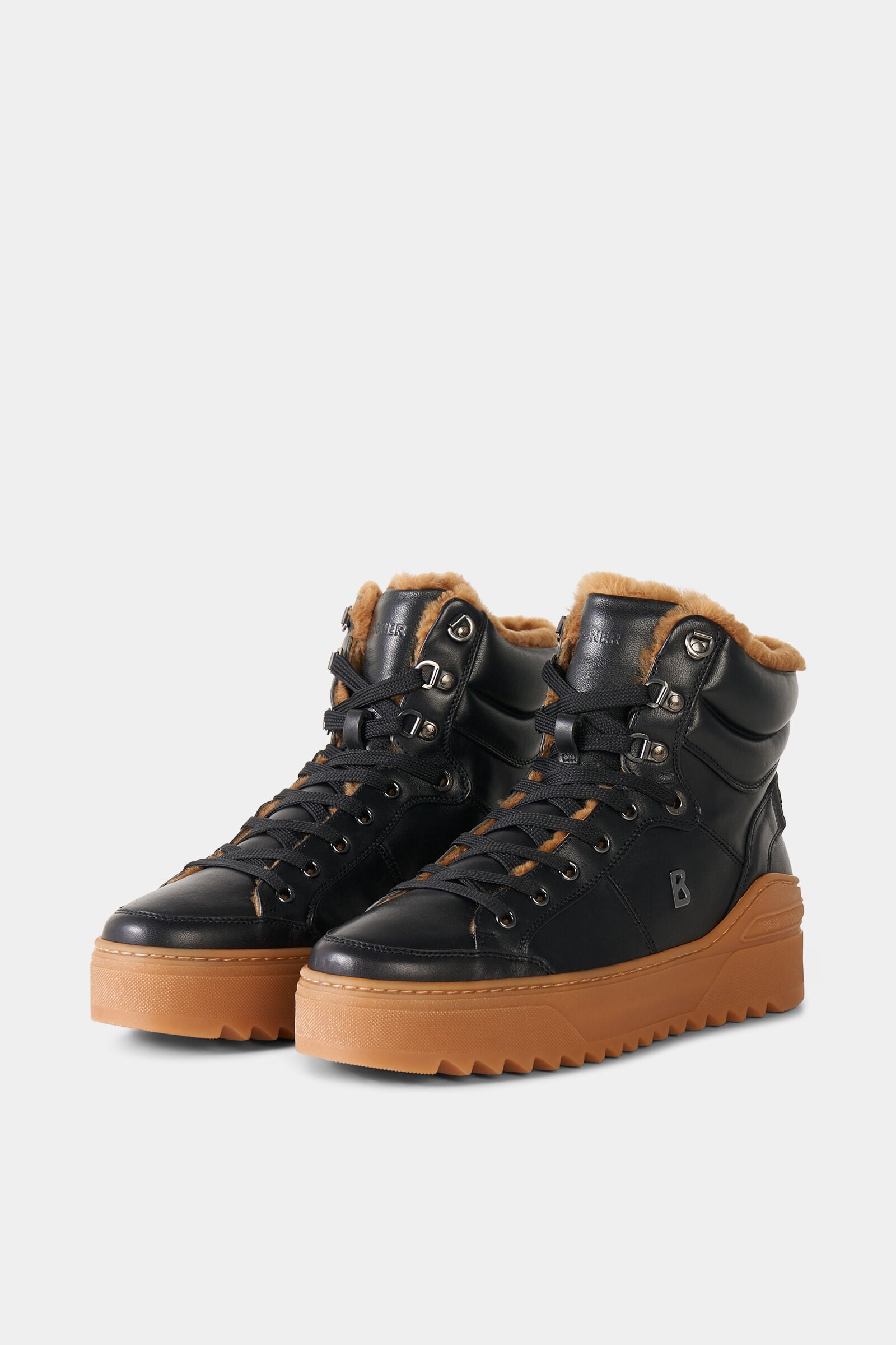 Bucharest high-top sneakers Black