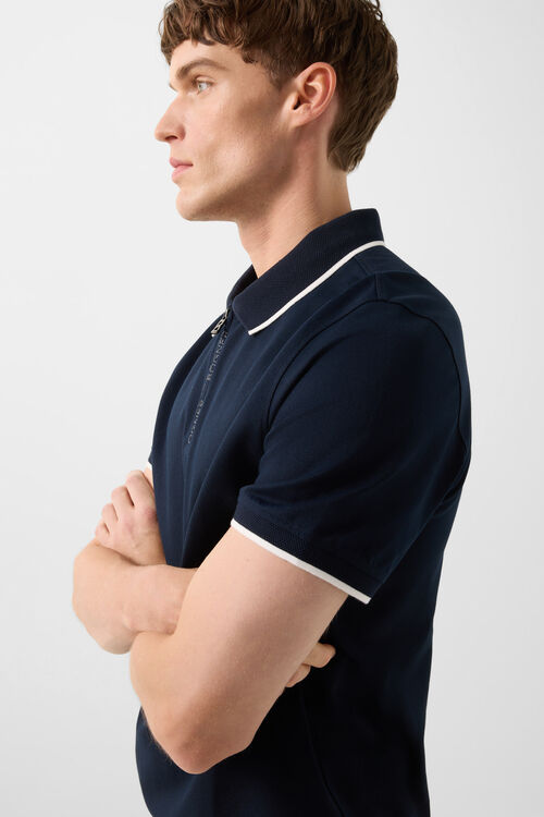 Timo polo shirt Navy blue