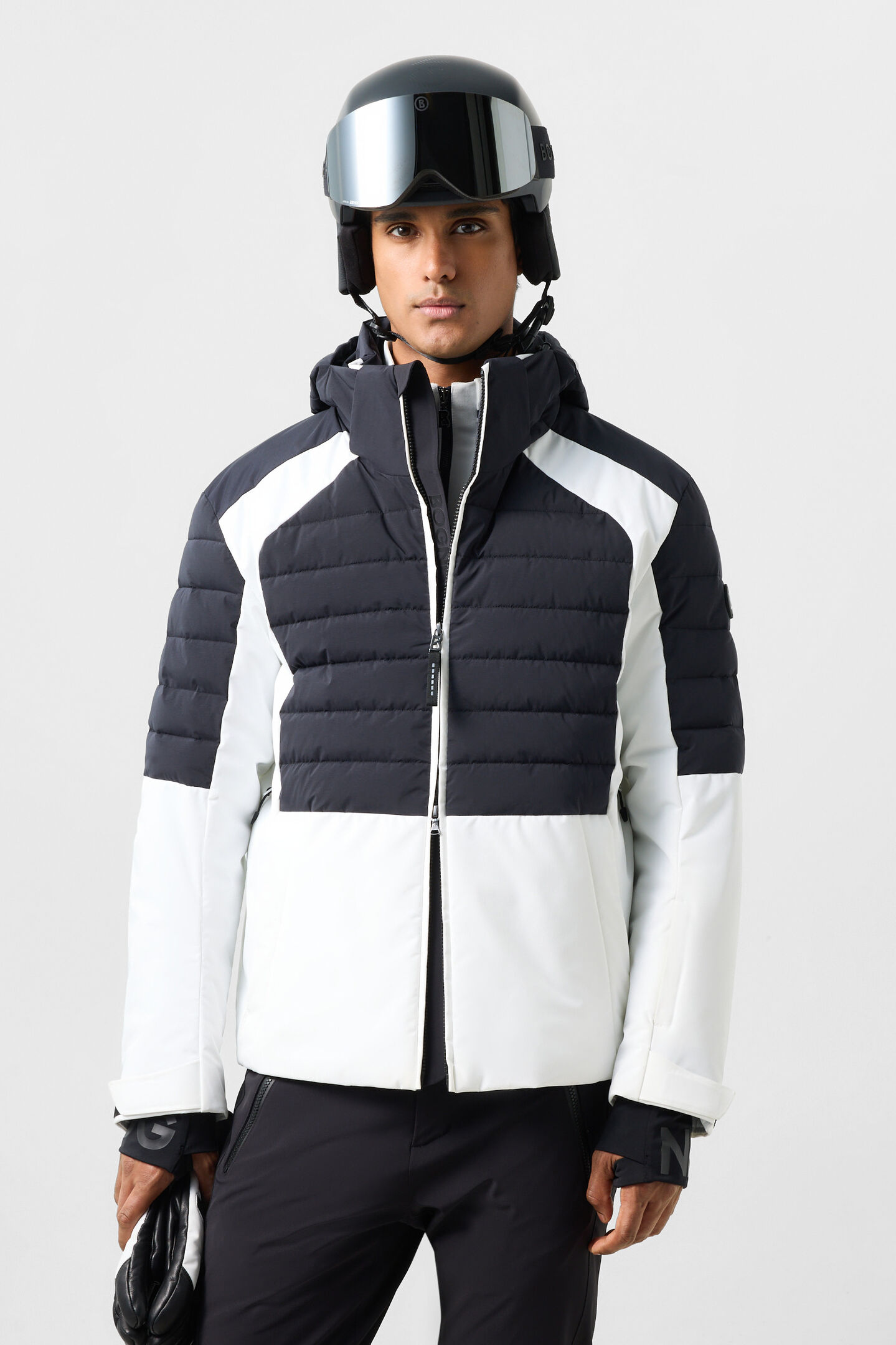 Hennik ski jacket White/Black