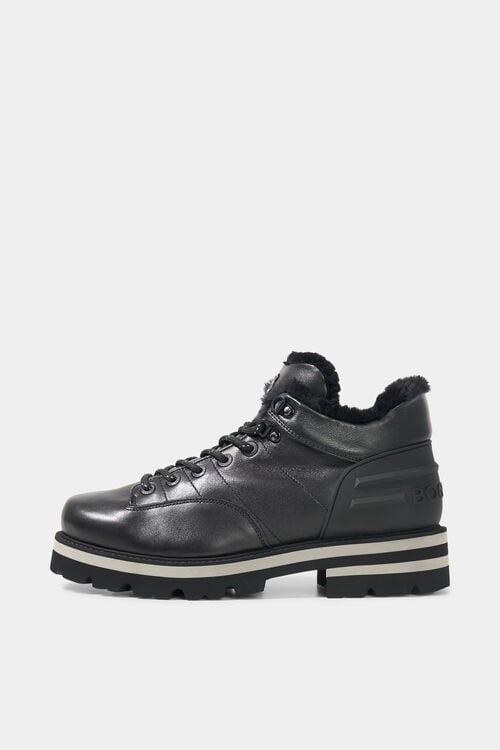 Lace-up Boots Courchevel Black