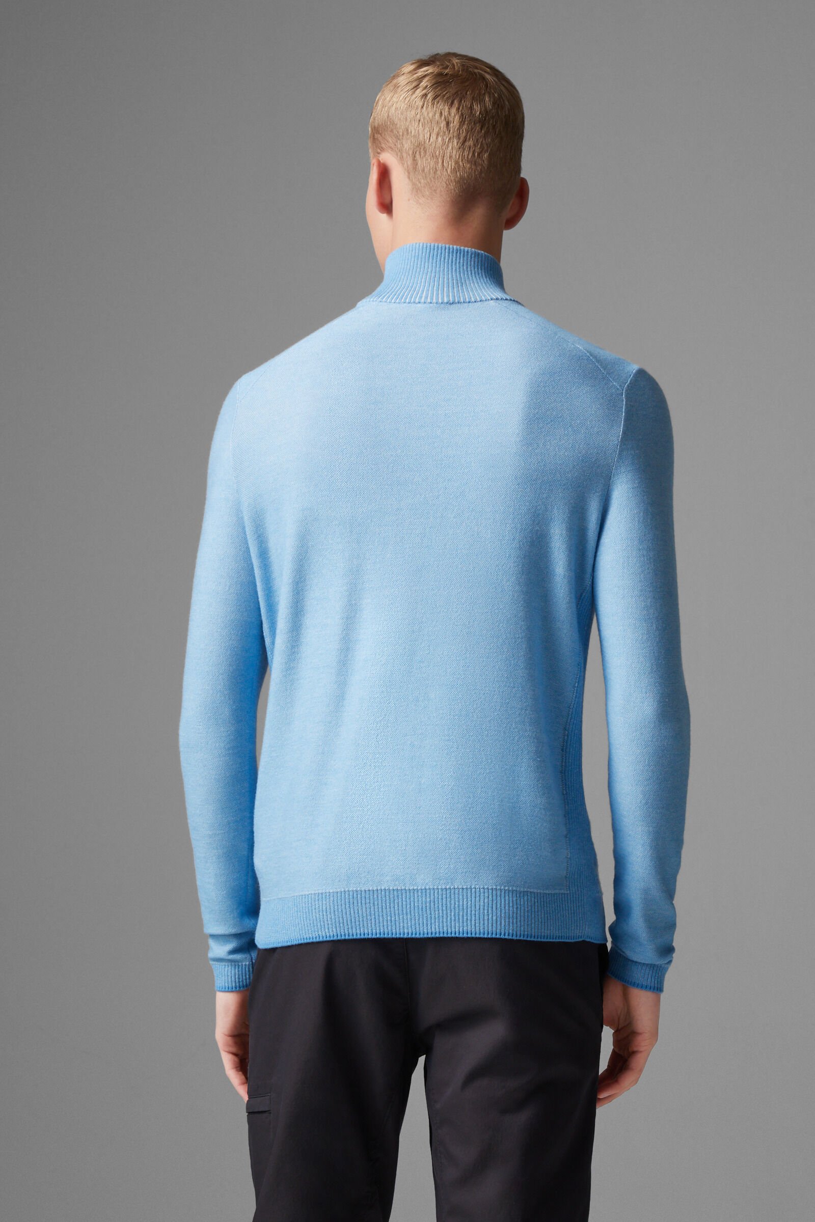 Supreme half zip online warm up light blue