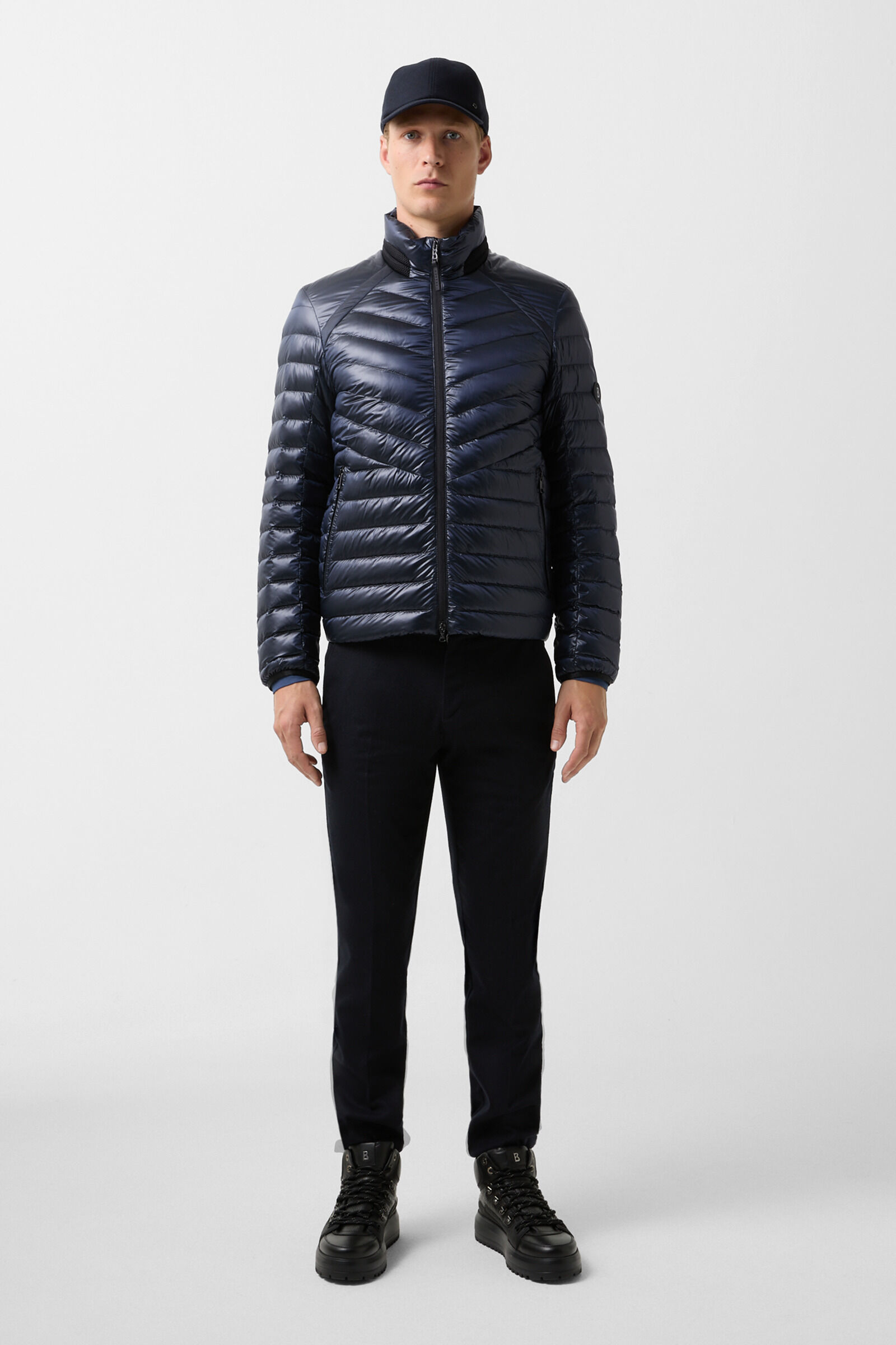 Liman quilted jacket Navy blue
