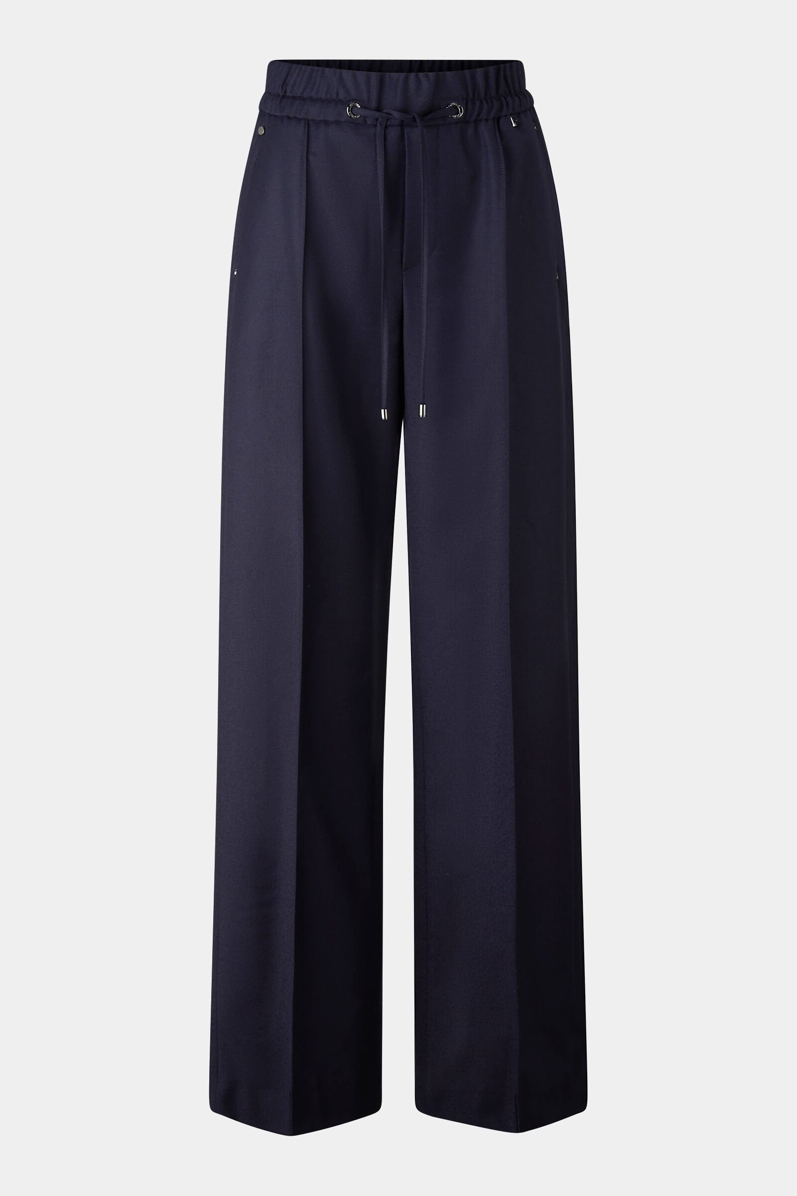 Ella flannel trousers Navy blue