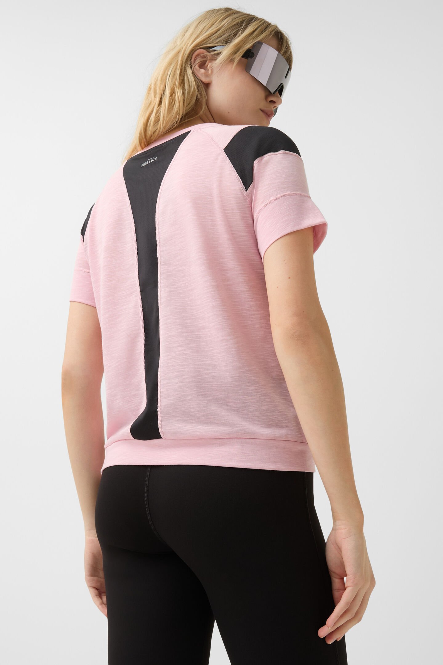 Helene shirt Pink/black