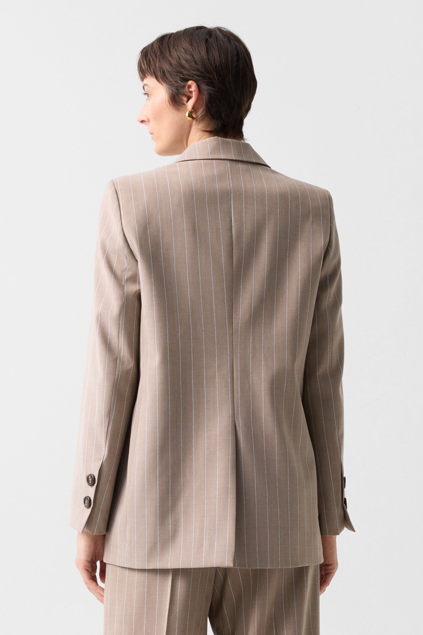 Schurwoll-Blazer Janina Camel