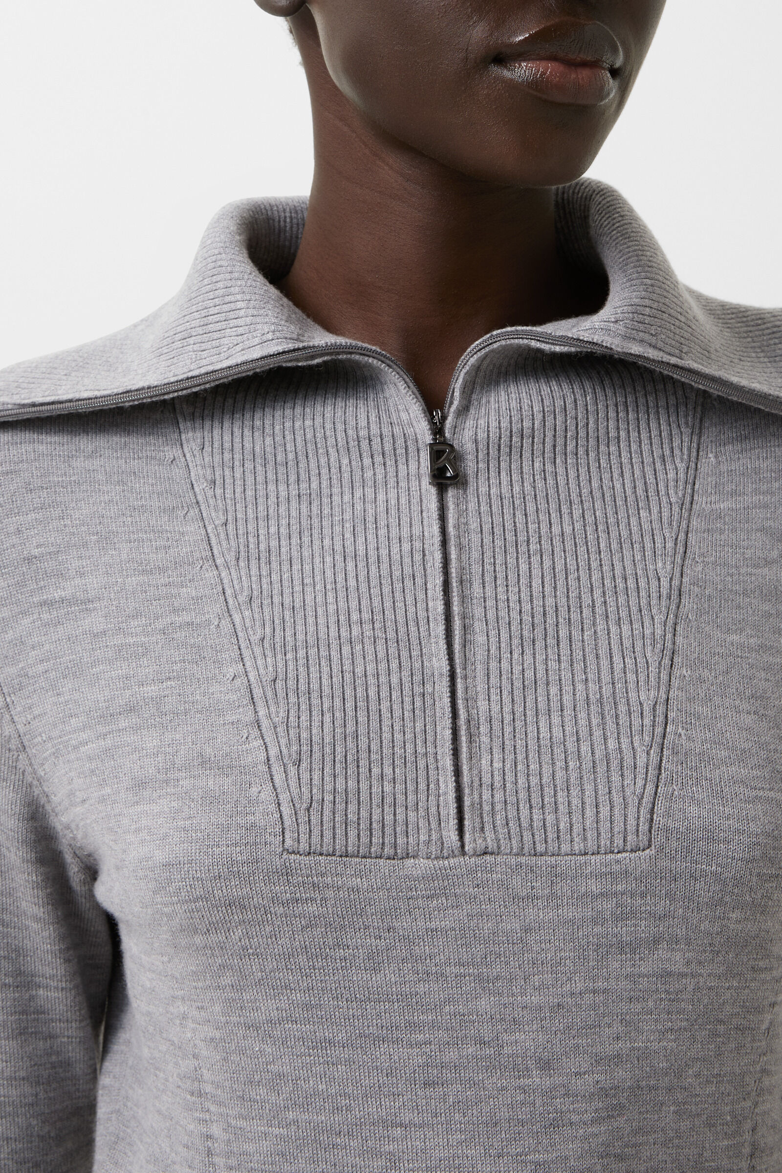 Robe en tricot Marvell Gris