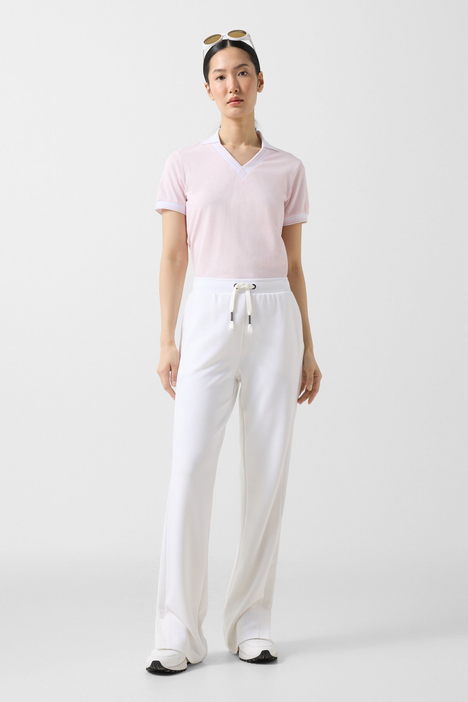 Joggers Blanca White