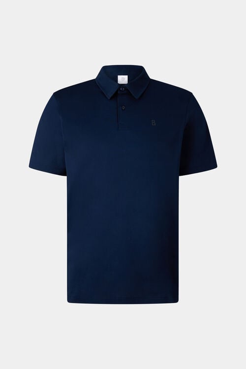 Polo-Shirt Asmo Navy-Blau