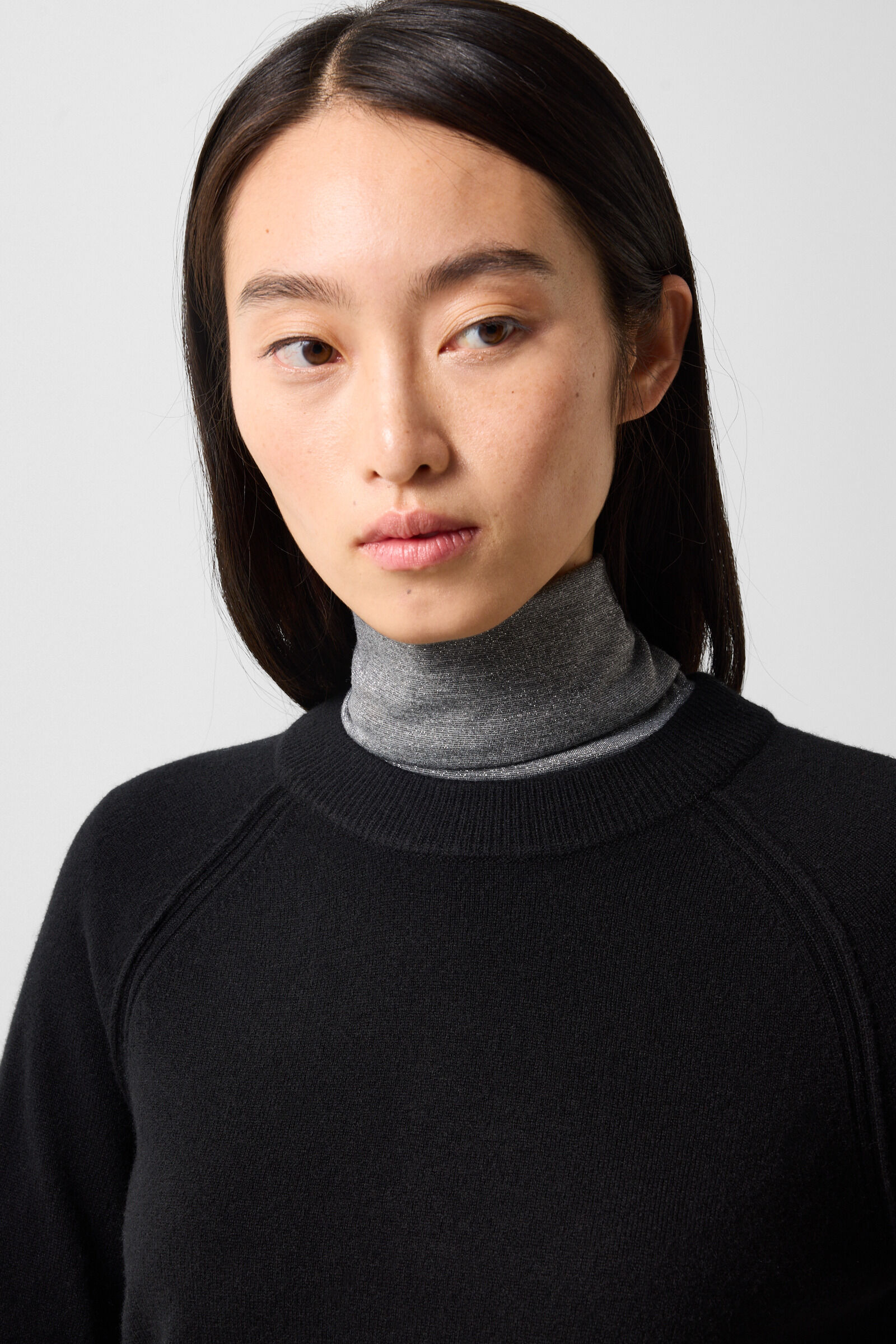 Vanessa pure new wool cashmere sweater Black