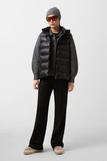 Pantalon en laine vierge Hermia Noir Pantalon en laine vierge Hermia Noir