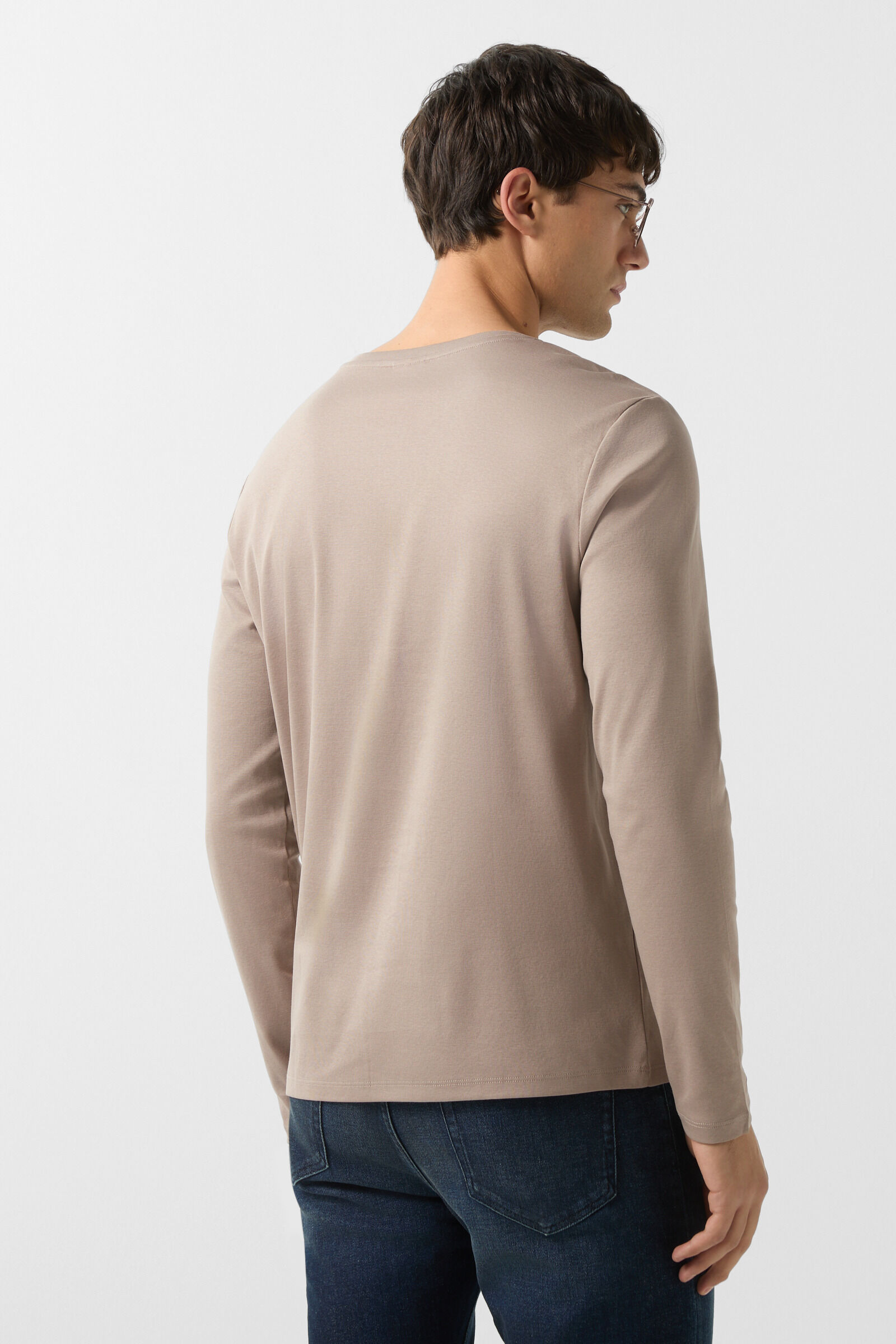 Longsleeve Arvid Greige