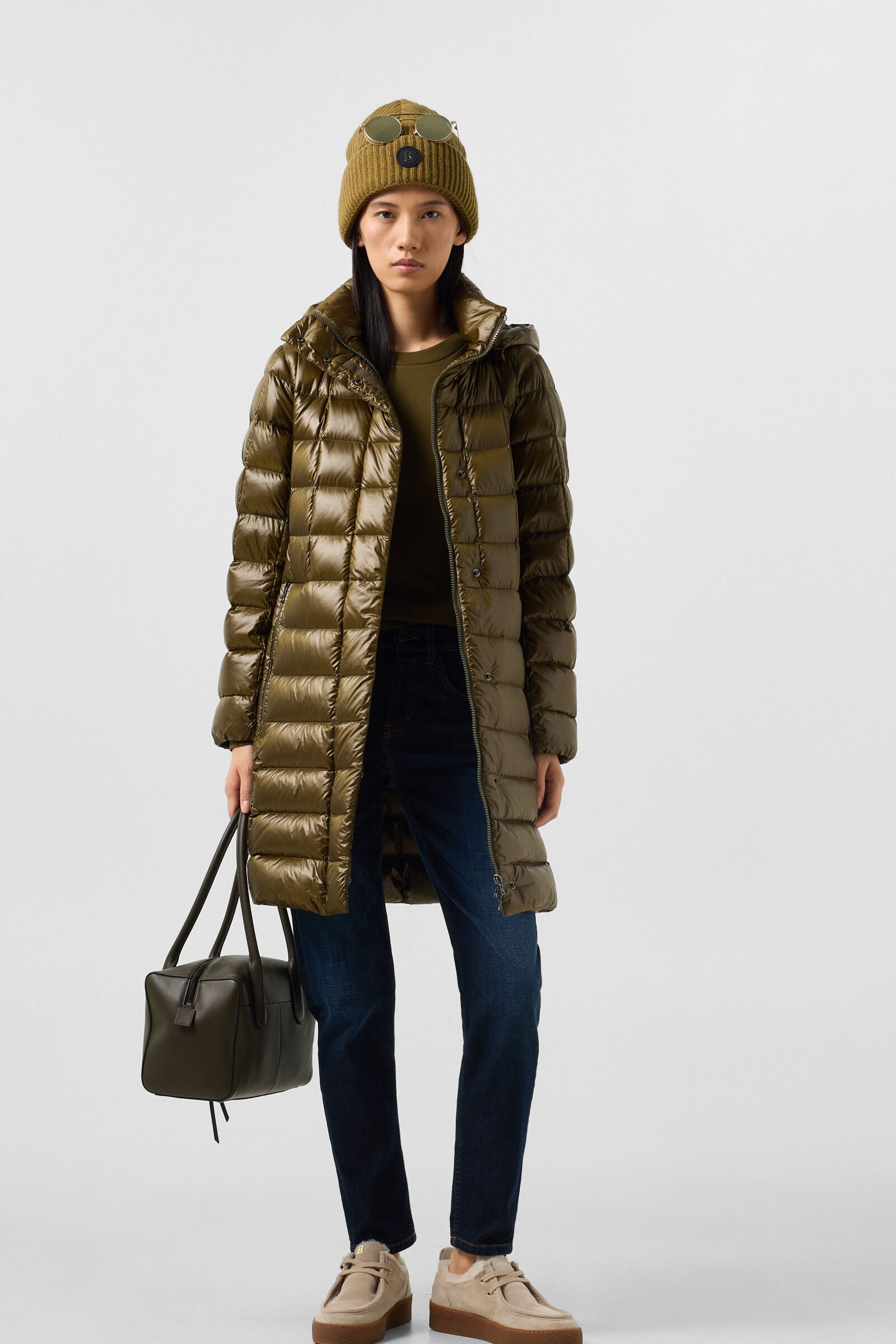 Meryl down coat Olive