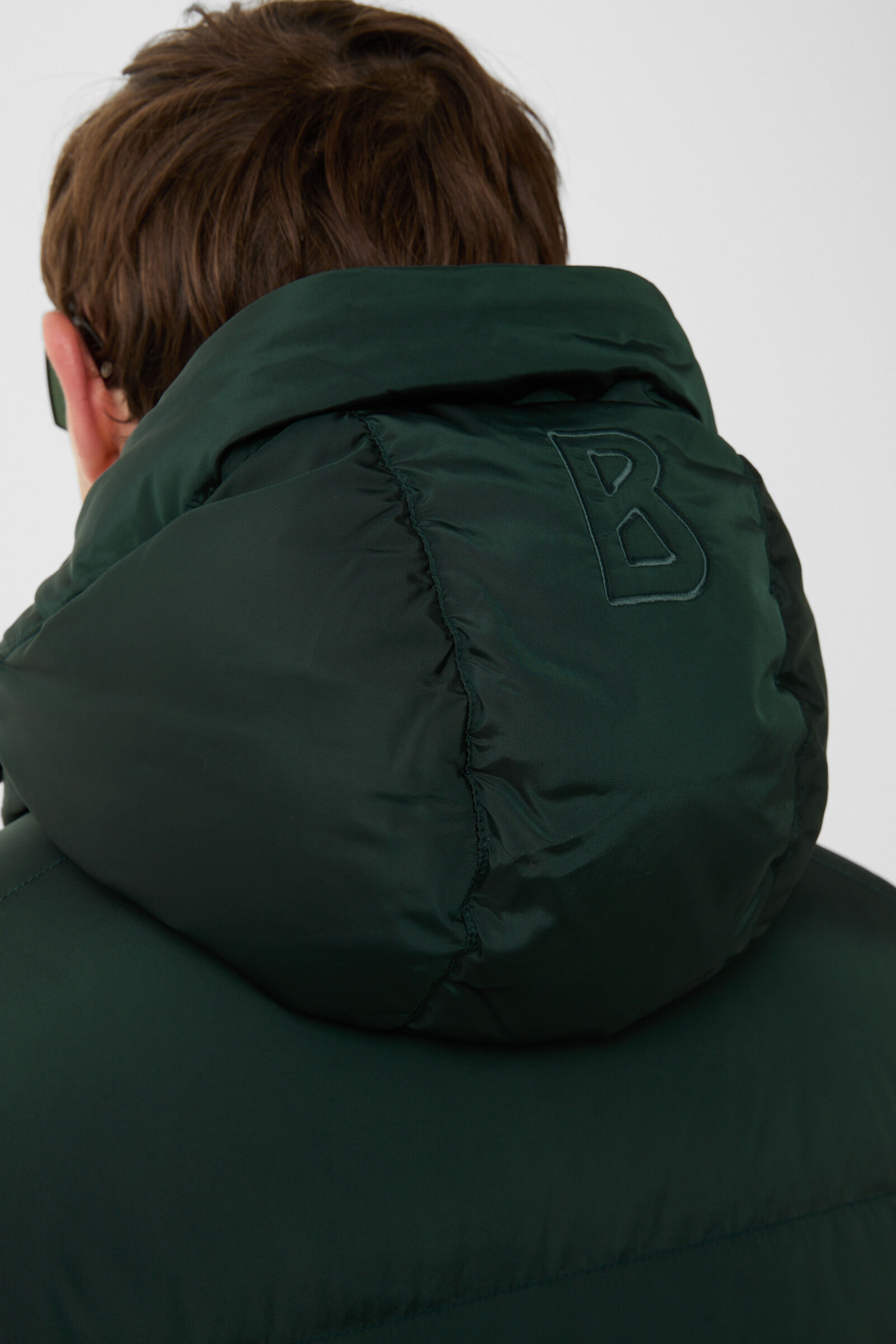 Korte jas Jones dons Donkergroen