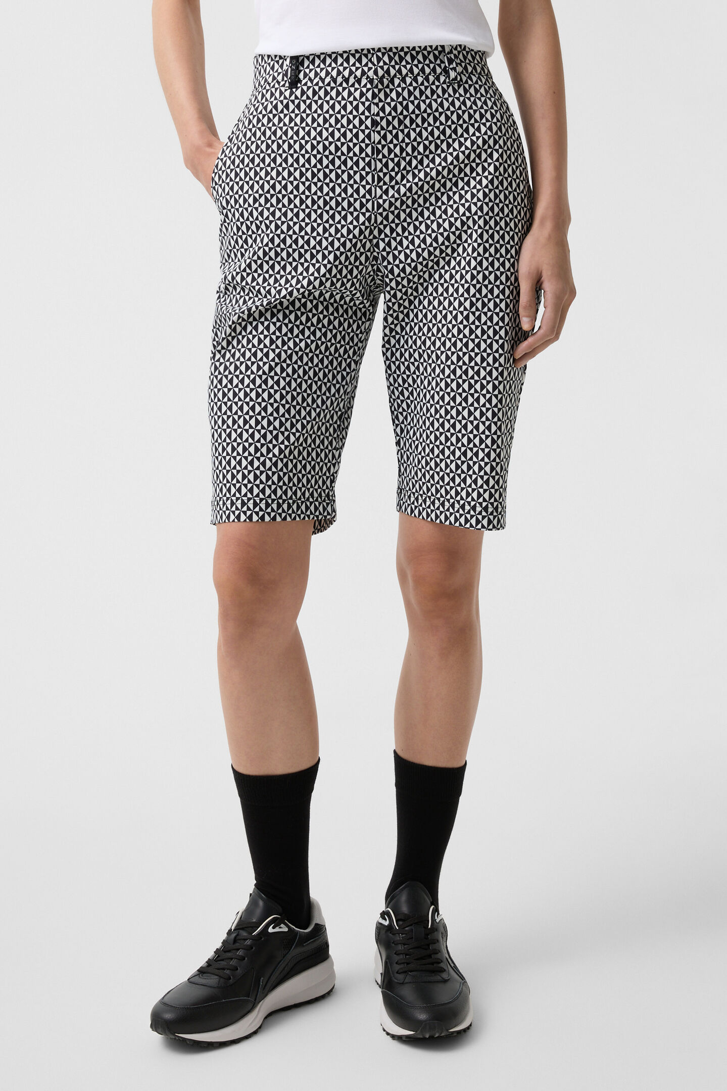Zina functional shorts Black/white