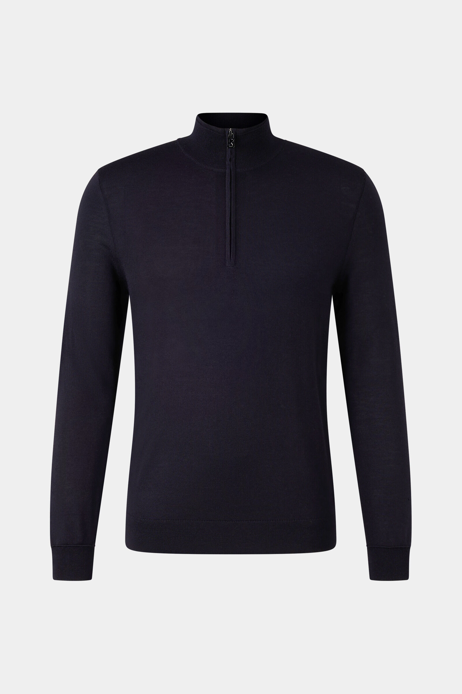 Ouri fine knit troyer Navy blue