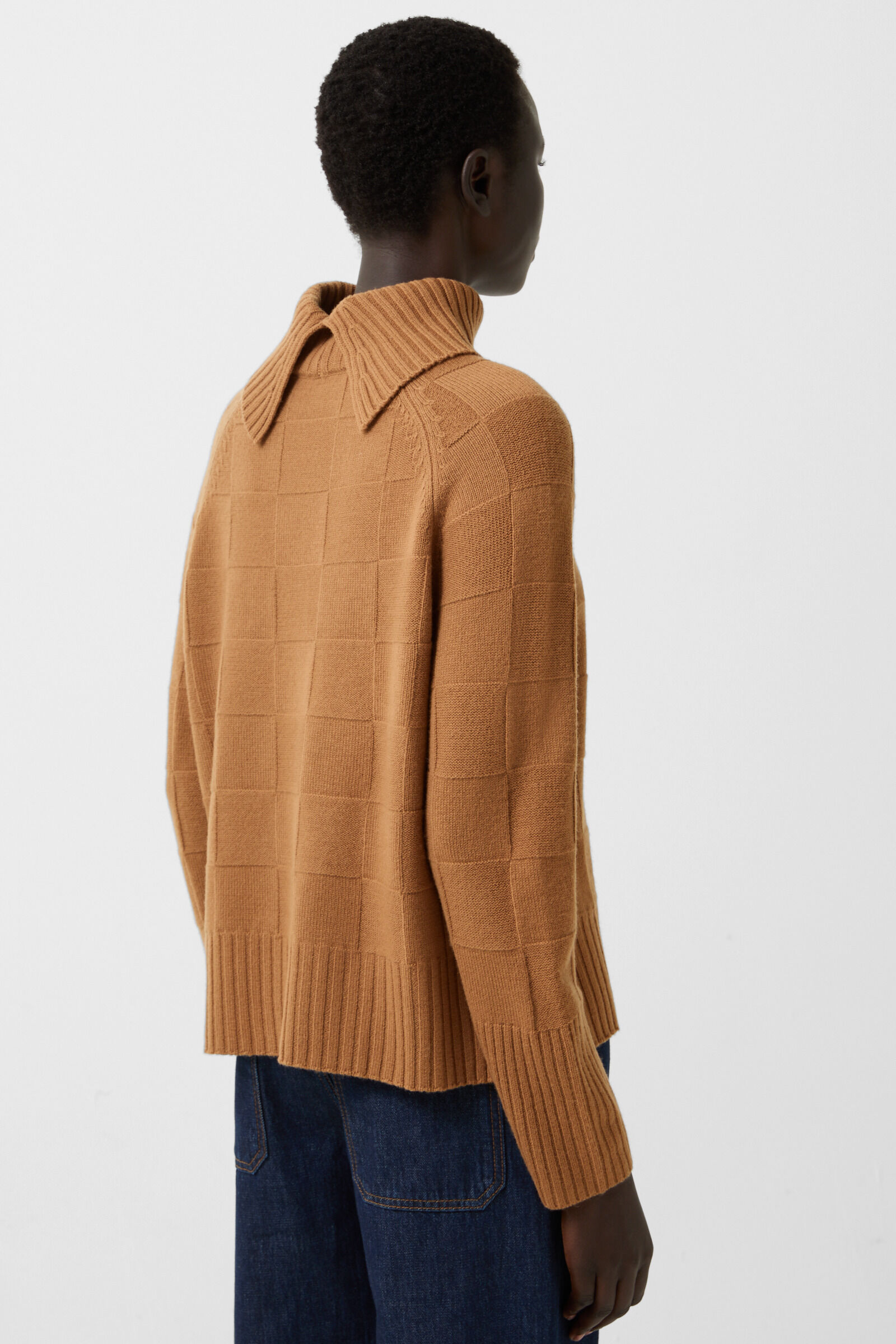 Lake turtleneck jumper Camel