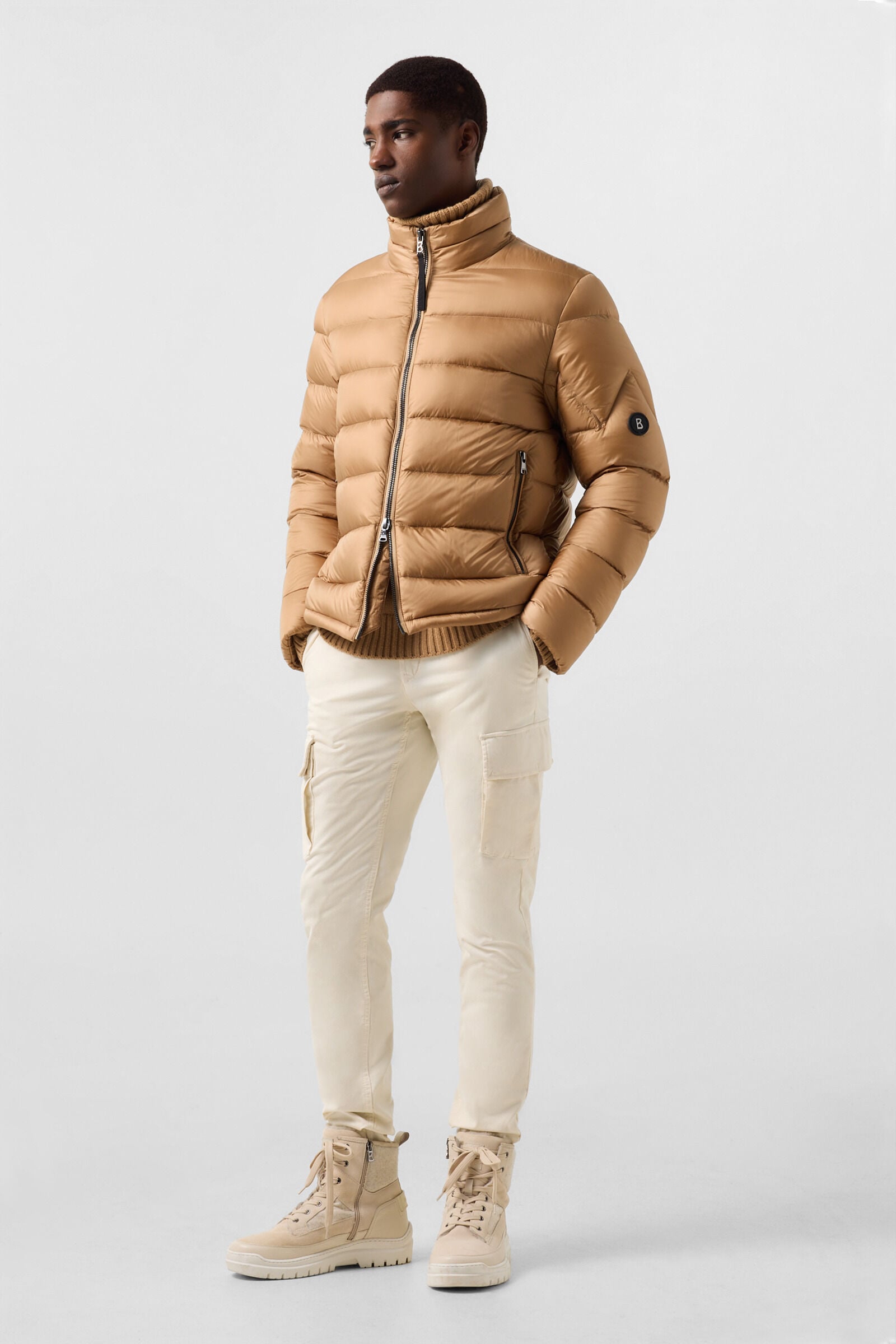 Daunenjacke Hugh Camel