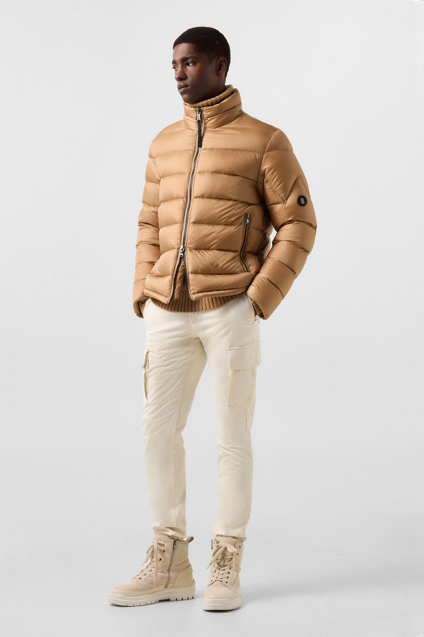 Daunenjacke Hugh Camel