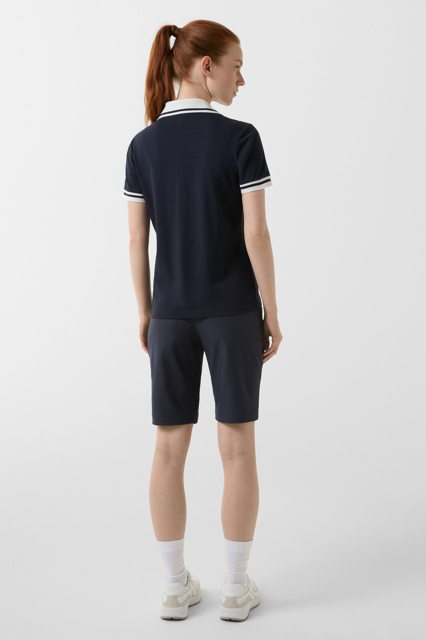 Lydia functional short-sleeved top Navy blue