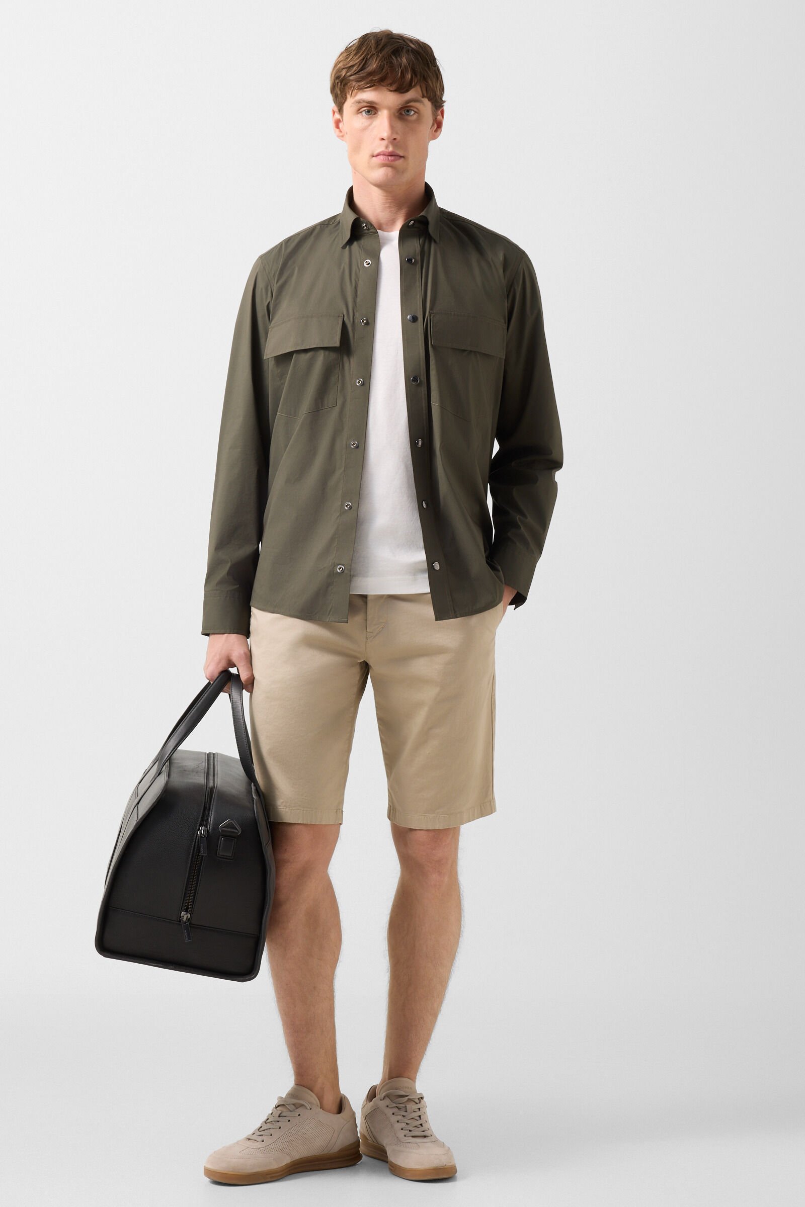 Shirt Heiko Olive green