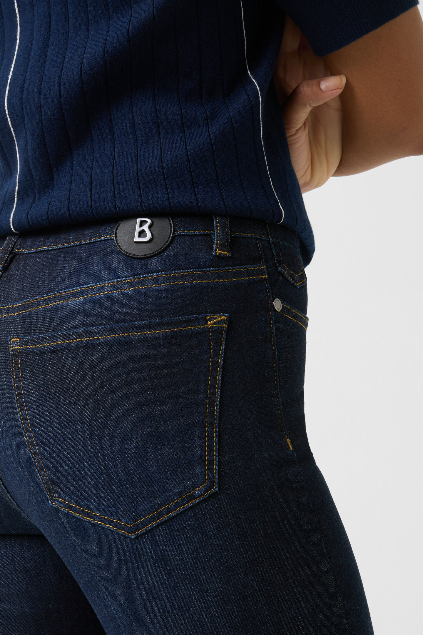 Slim Fit Jeans Julie Dark Denim Blue