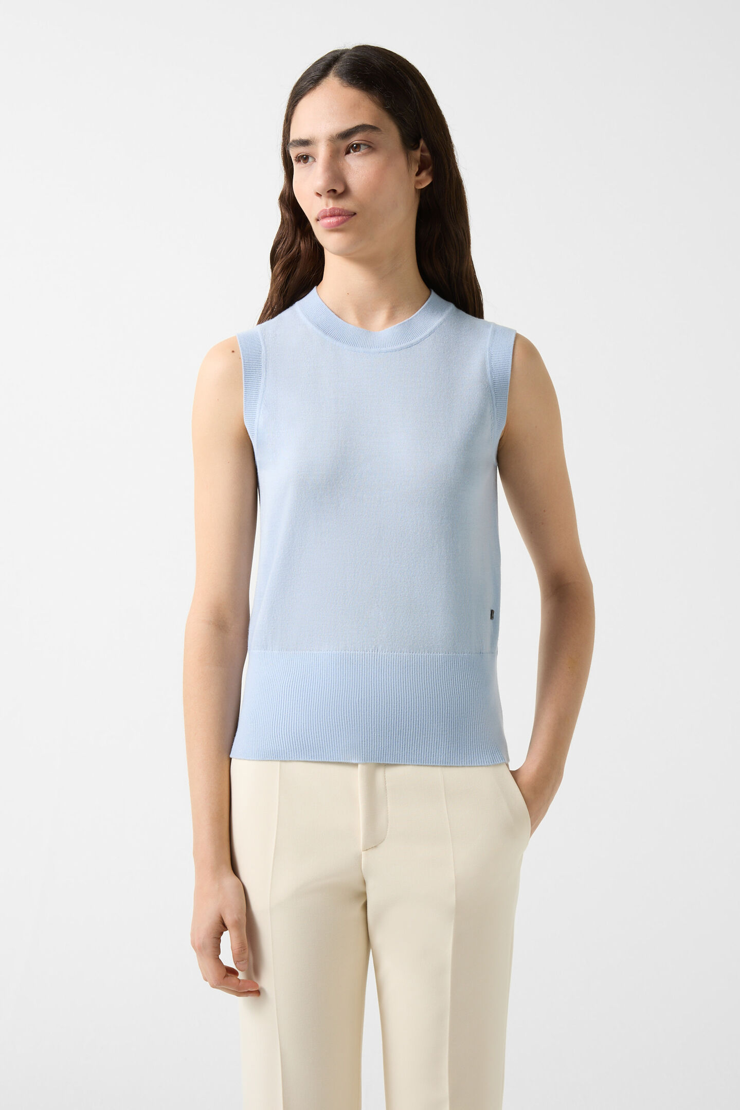 Isola Knitted top Light blue