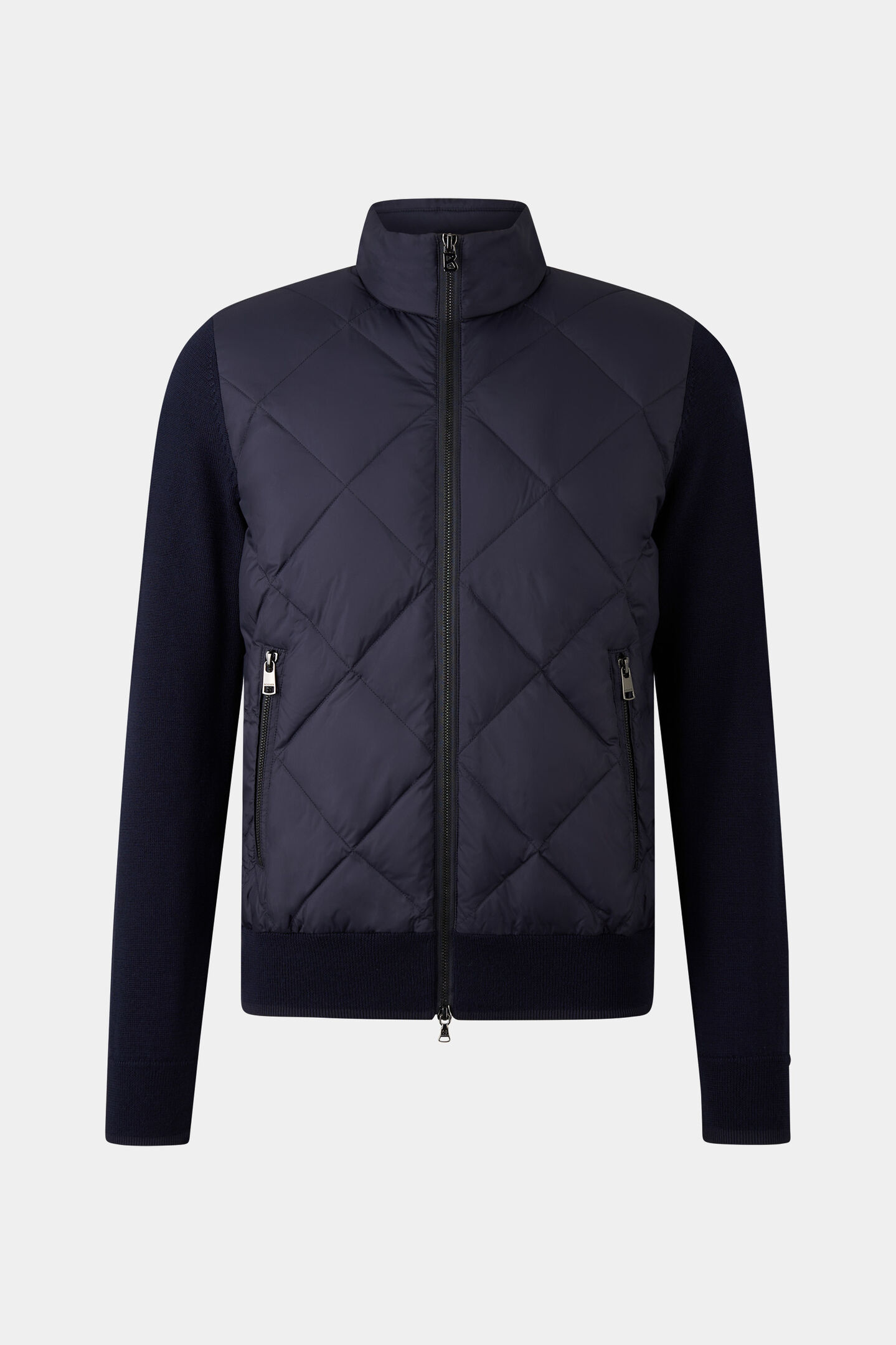 Hybrid-Strickjacke Zisco Navy-Blau