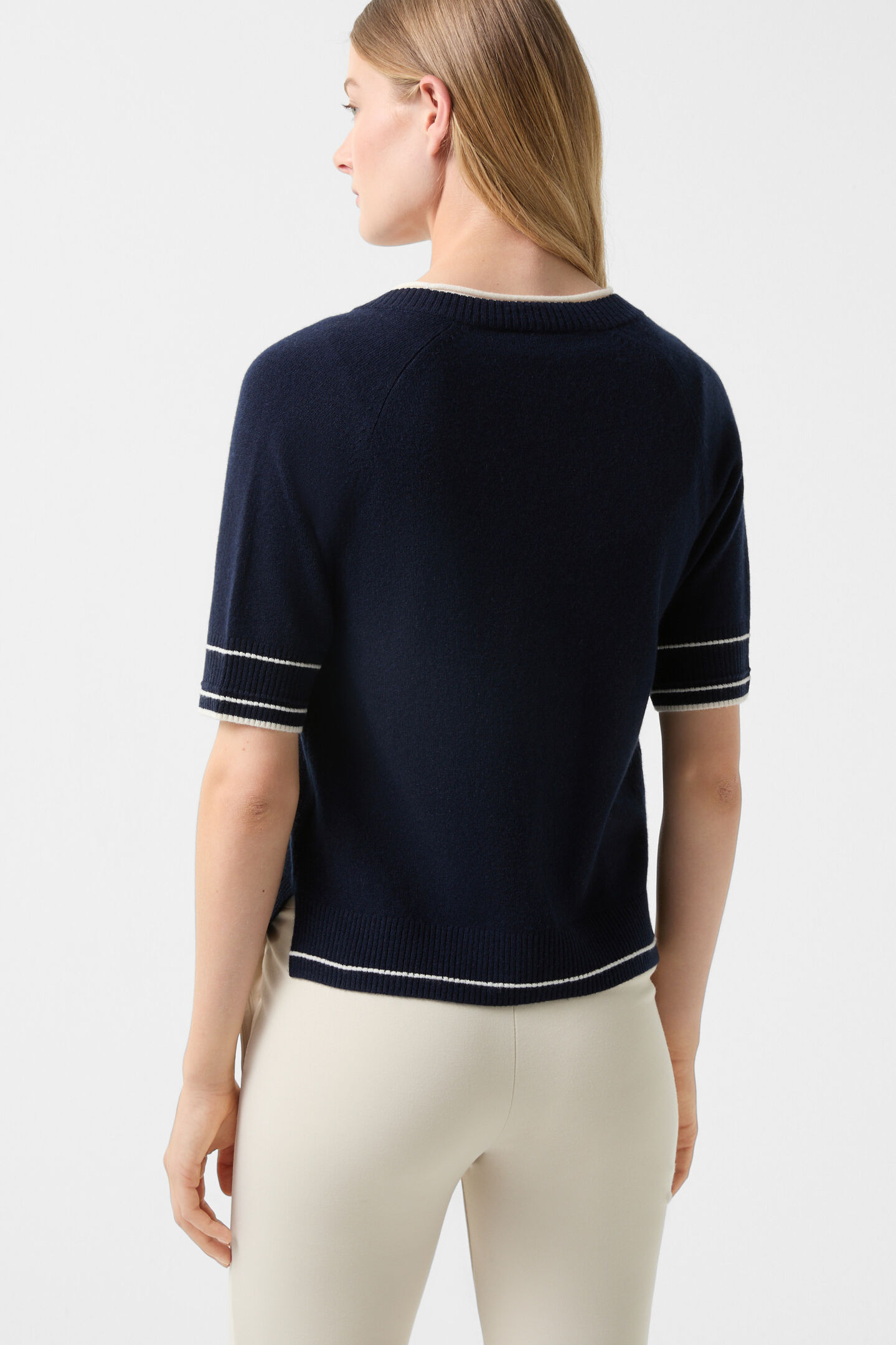 Chiri knitted shirt Navy blue