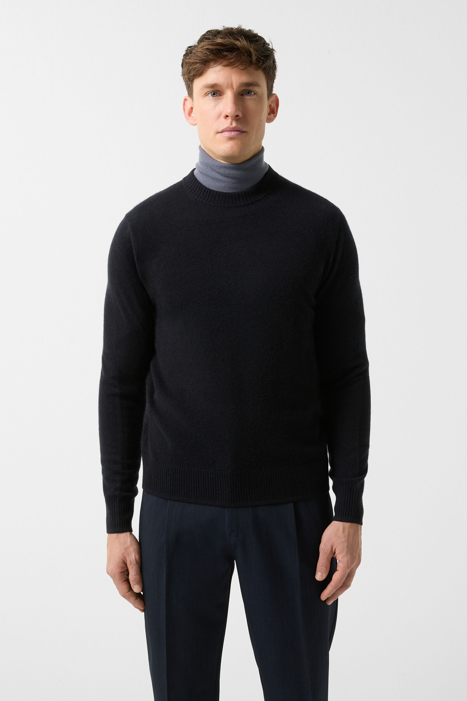 【MODERNIF】Merlot Cash Collar Knit bkk20794_navy_xl?$