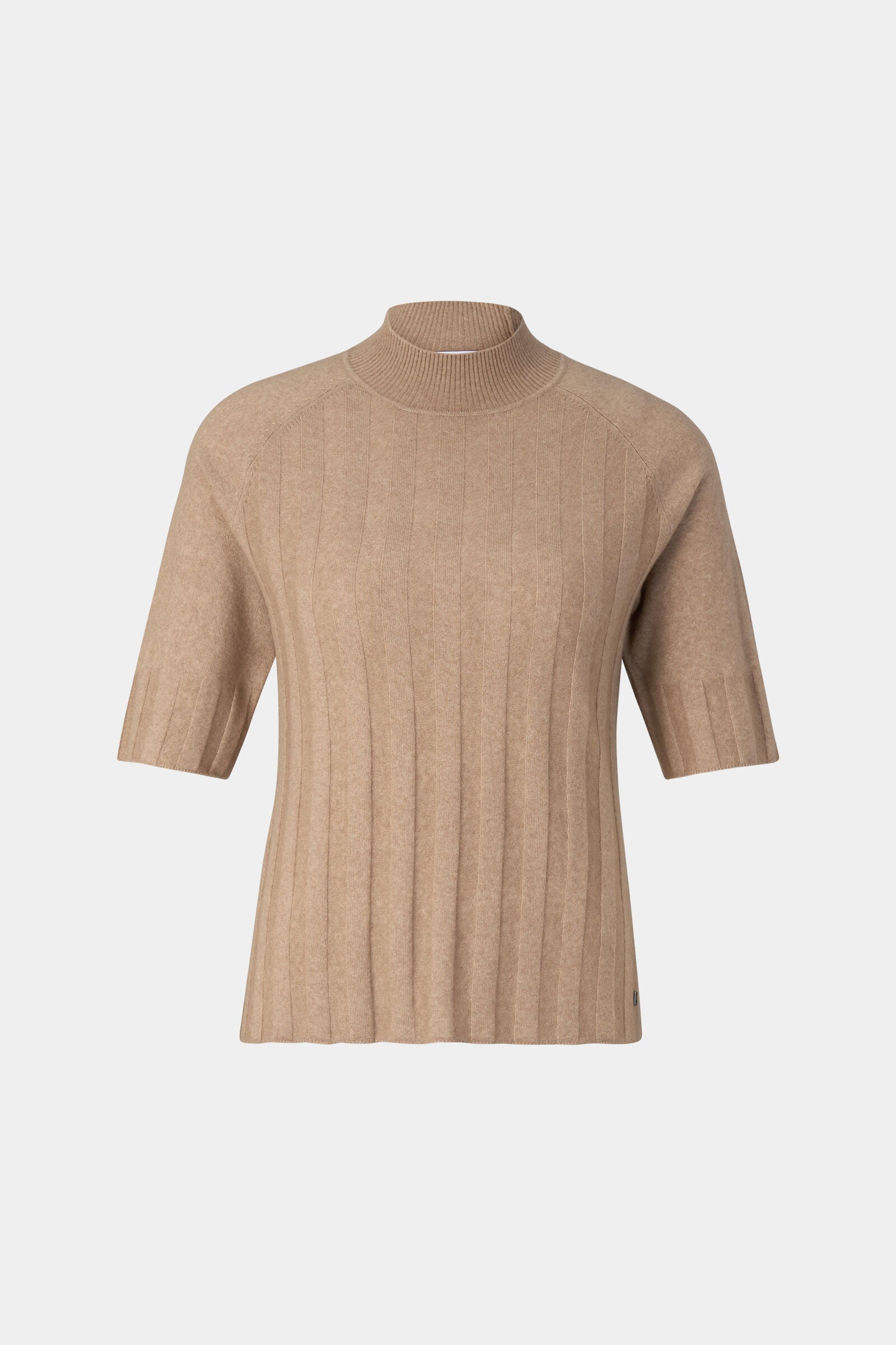 Virgin wool cashmere shirt Tina Camel