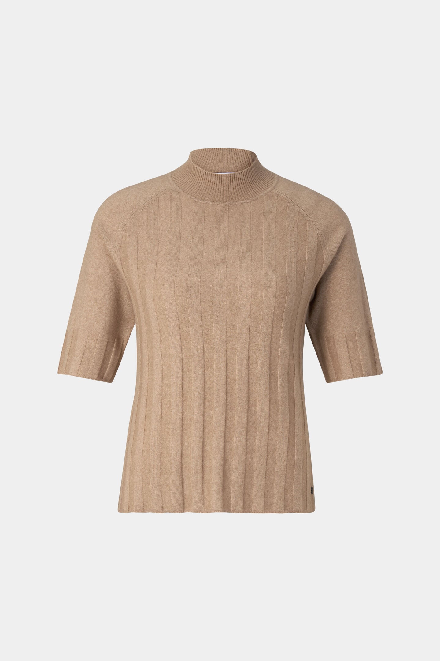 Virgin wool cashmere shirt Tina Camel