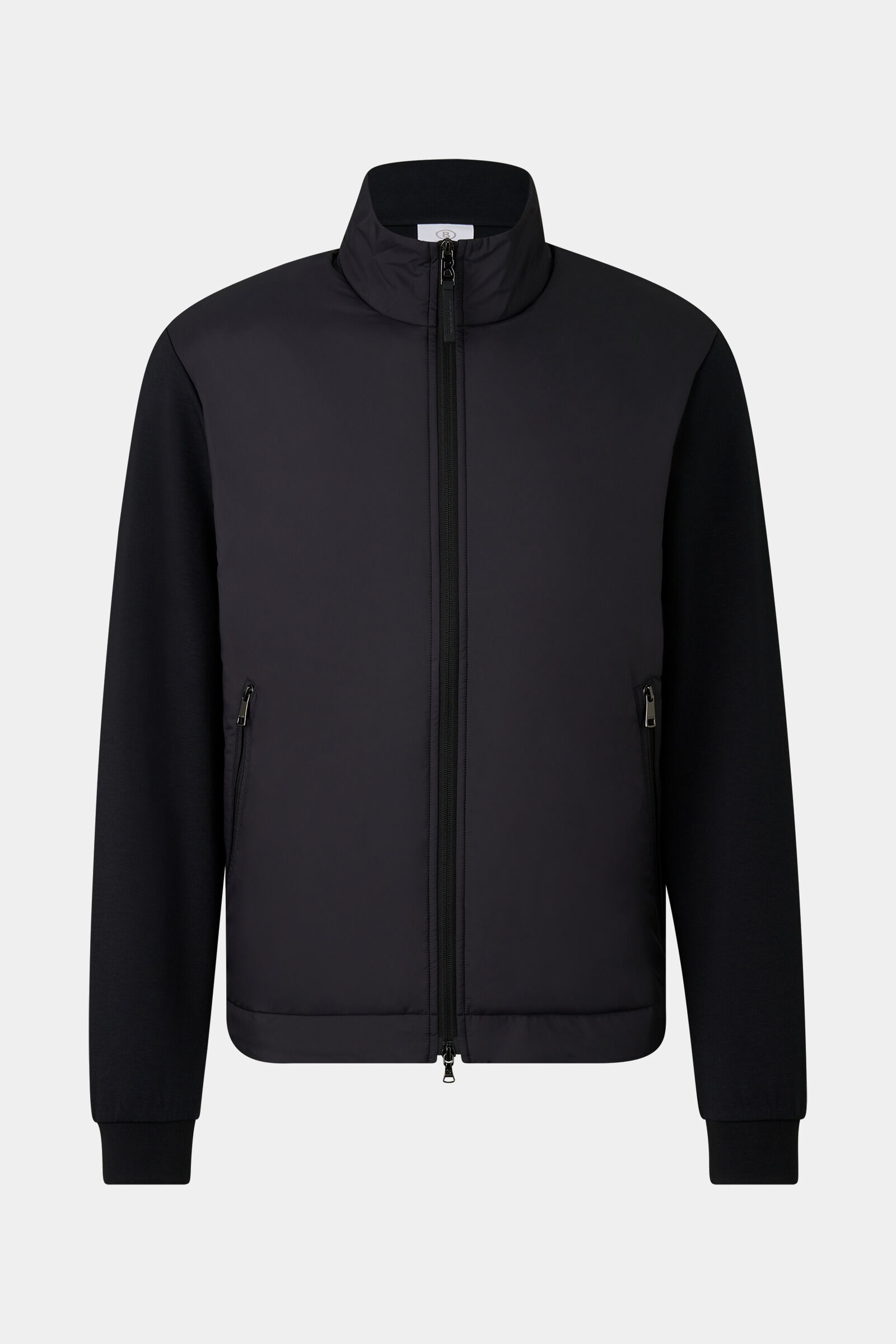 Rover hybrid jersey jacket Black