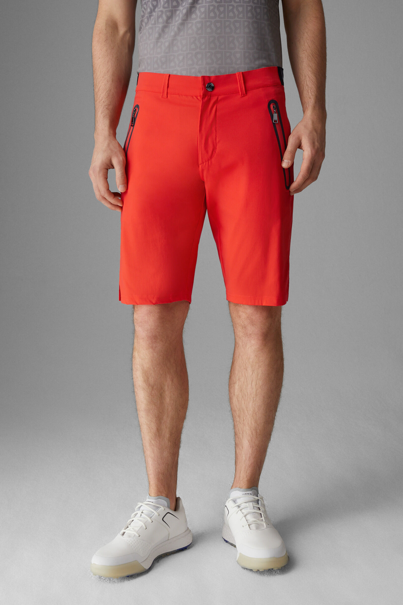 Mens orange online golf shorts