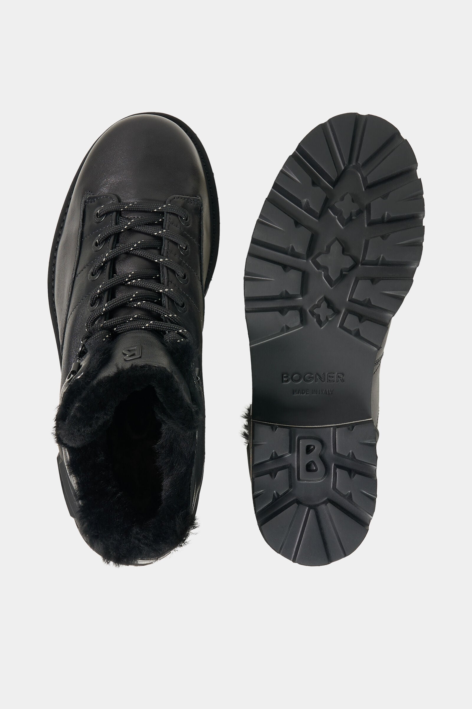 Lace-up Boots Courchevel Black