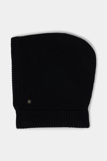 Berny scarf hat Black Berny scarf hat Black