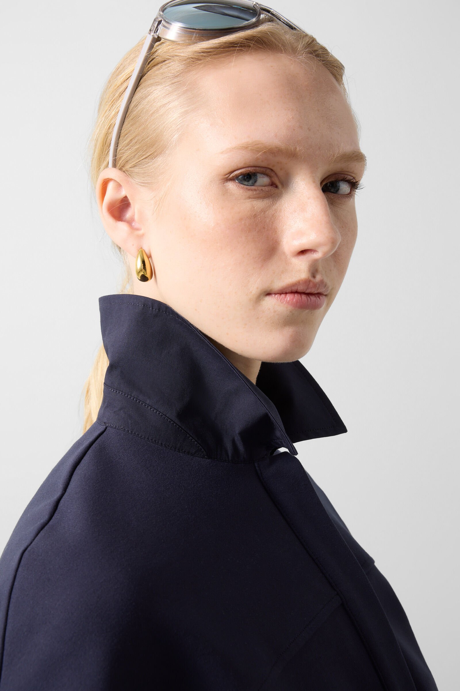 Paloma jersey jacket Navy blue