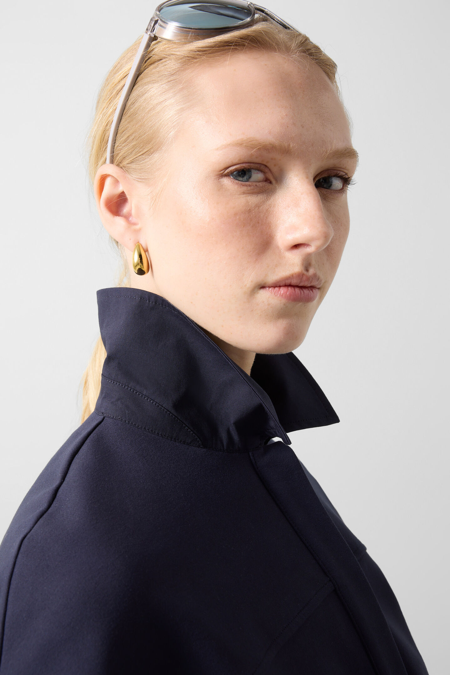 Paloma jersey jacket Navy blue
