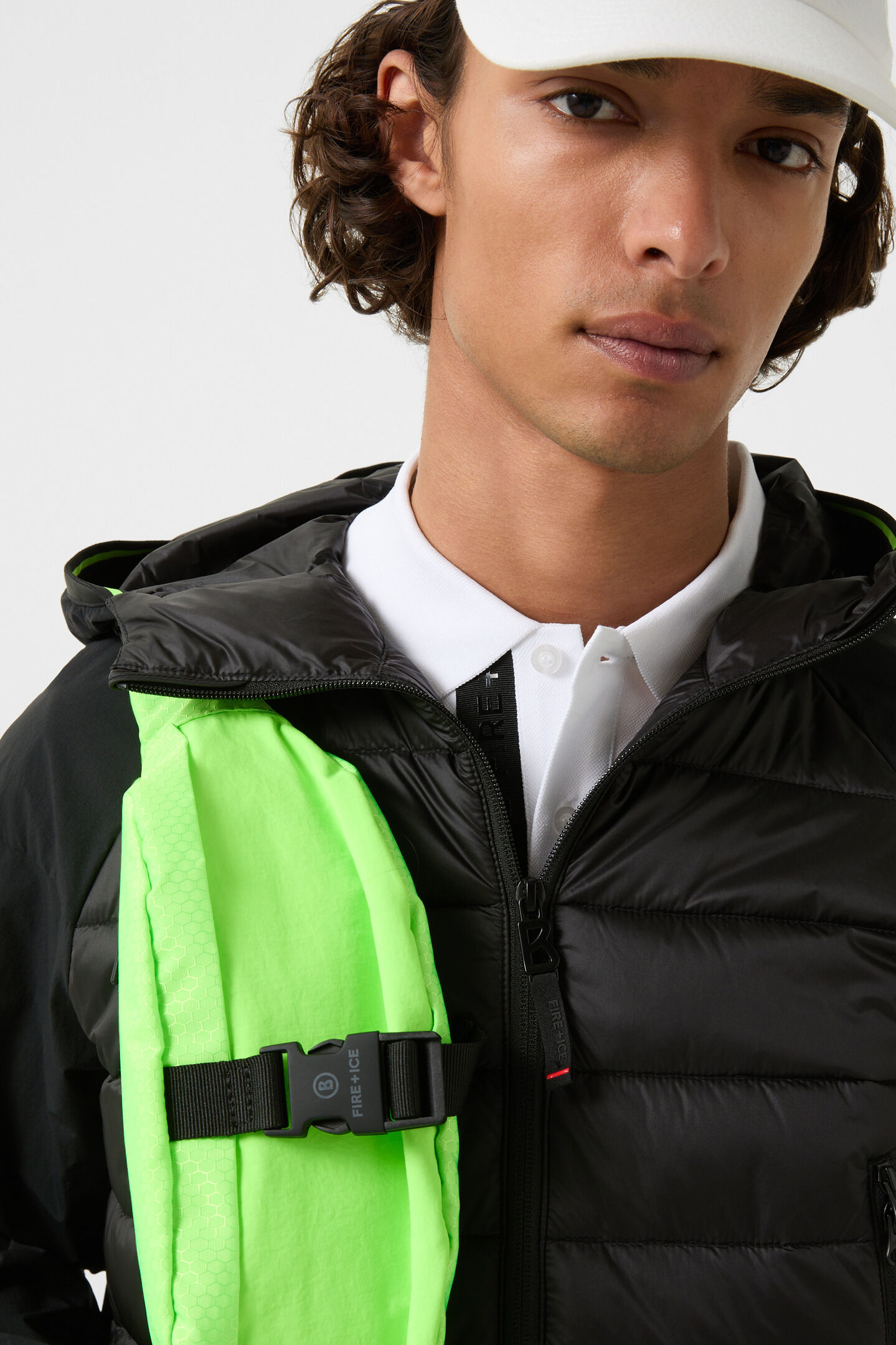 Hybrid-Steppjacke Kegan Schwarz