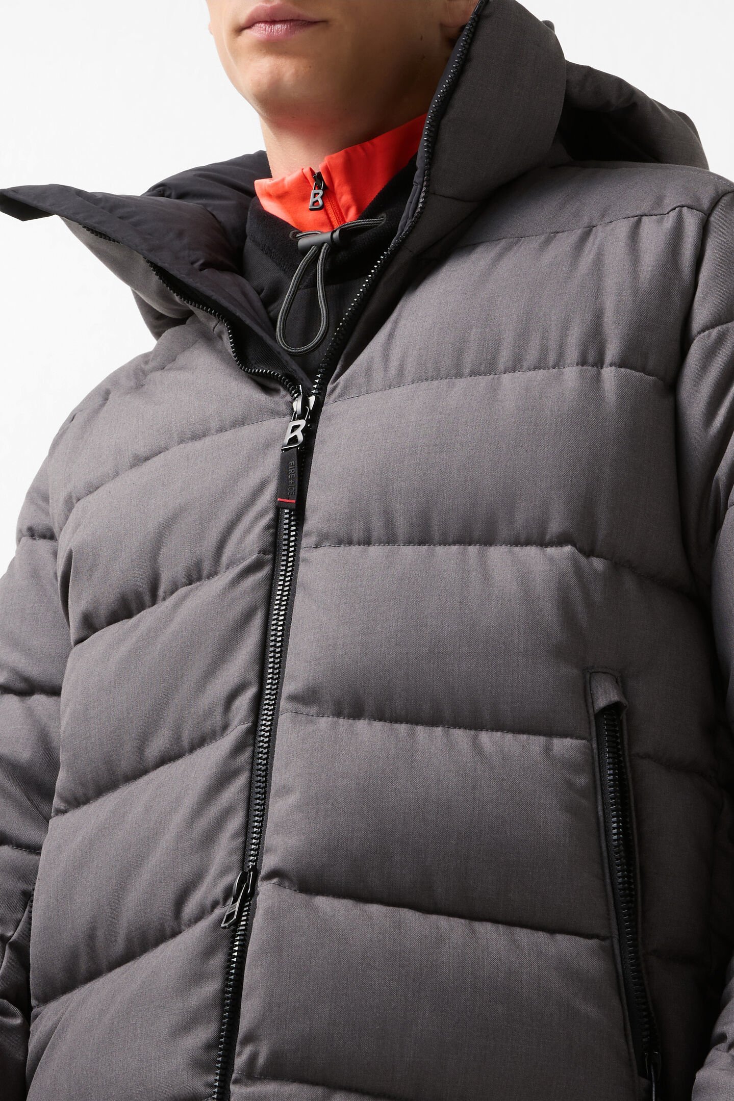 Luka quilted jacket Grey