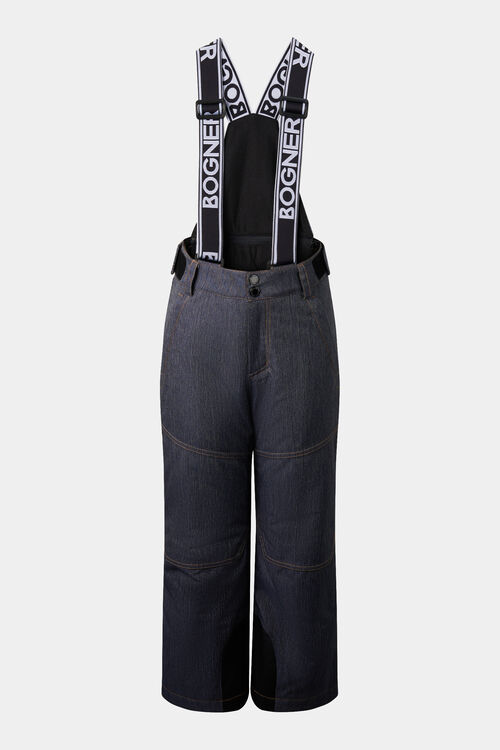 Yuki Kids' Ski Pants Denim Blue