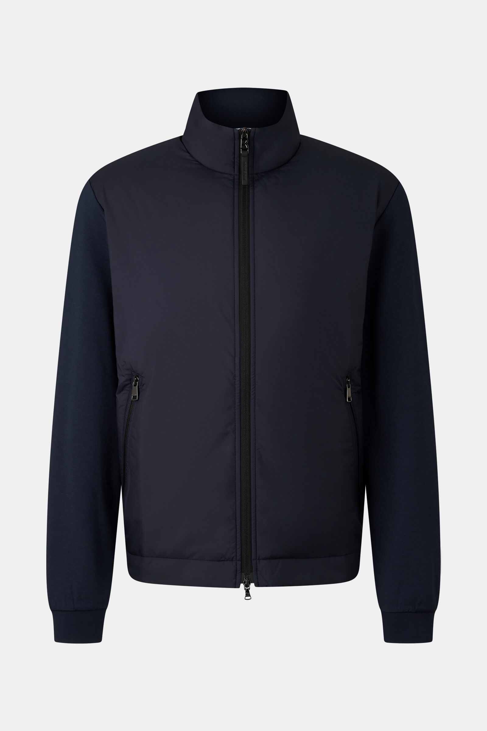 Rover hybrid jersey jacket Navy blue