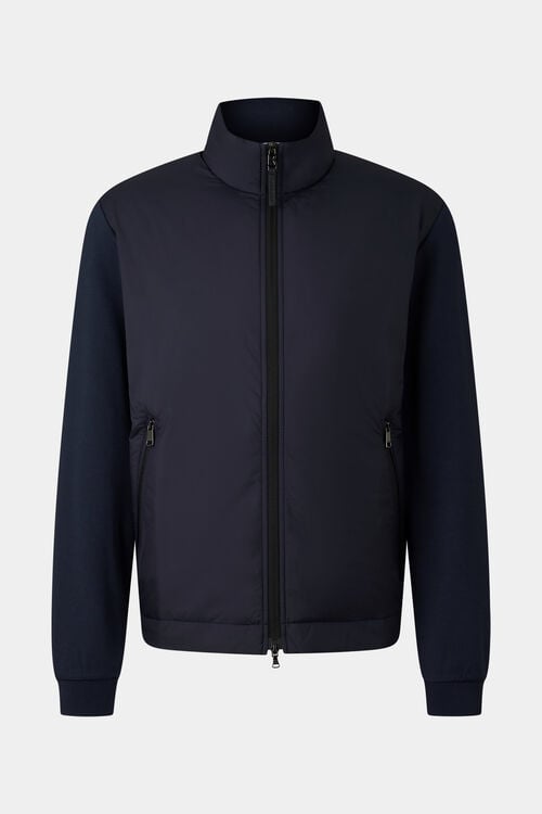 Hybrid-Sweatjacke Rover Navy-Blau