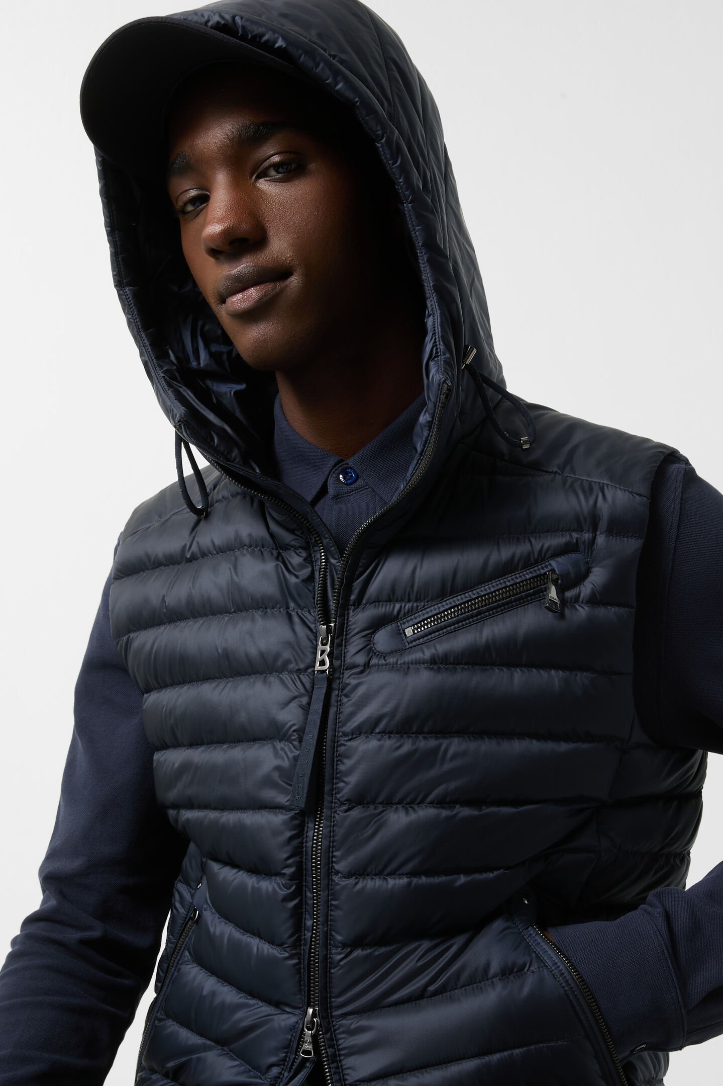 Leichtdaunenweste Lonne Navy-Blau